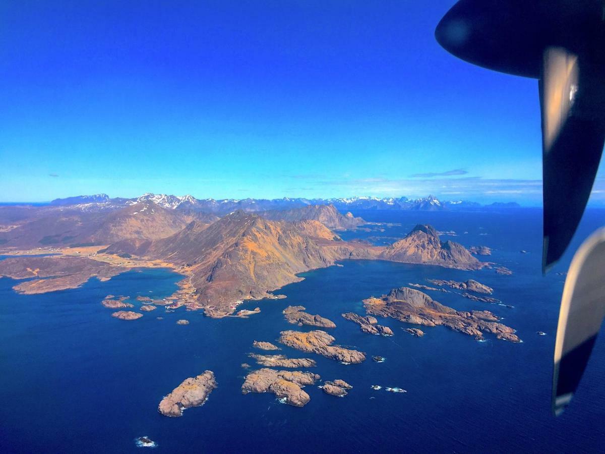 Midnight Sun View Lofoten Leknes Exteriör bild