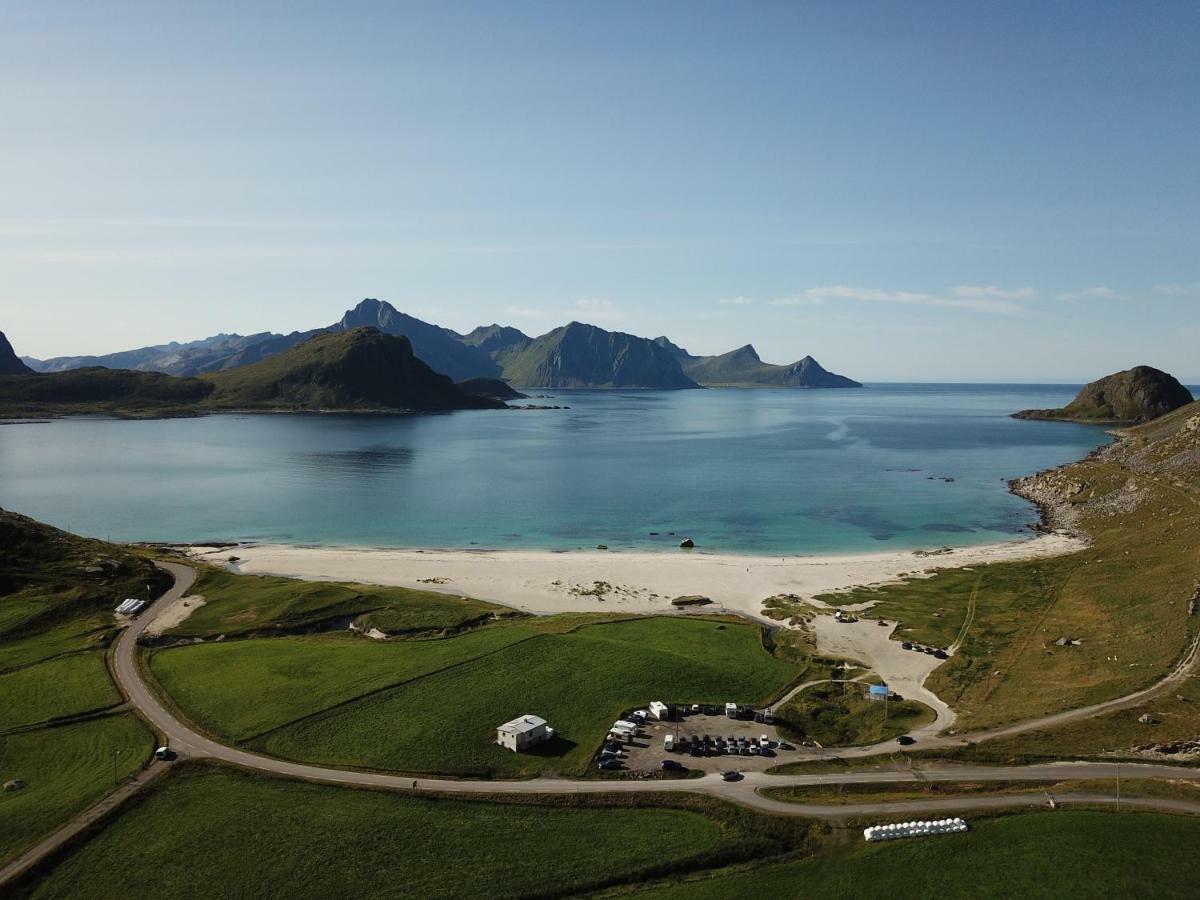 Midnight Sun View Lofoten Leknes Exteriör bild