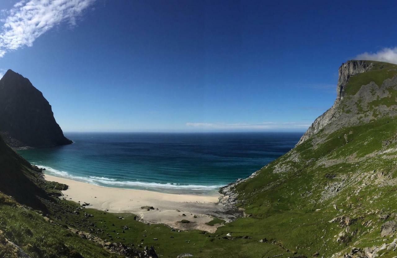 Midnight Sun View Lofoten Leknes Exteriör bild
