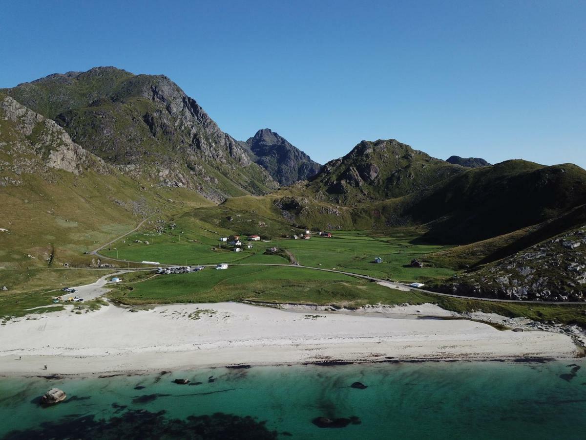 Midnight Sun View Lofoten Leknes Exteriör bild